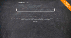 Desktop Screenshot of epatitonline.com